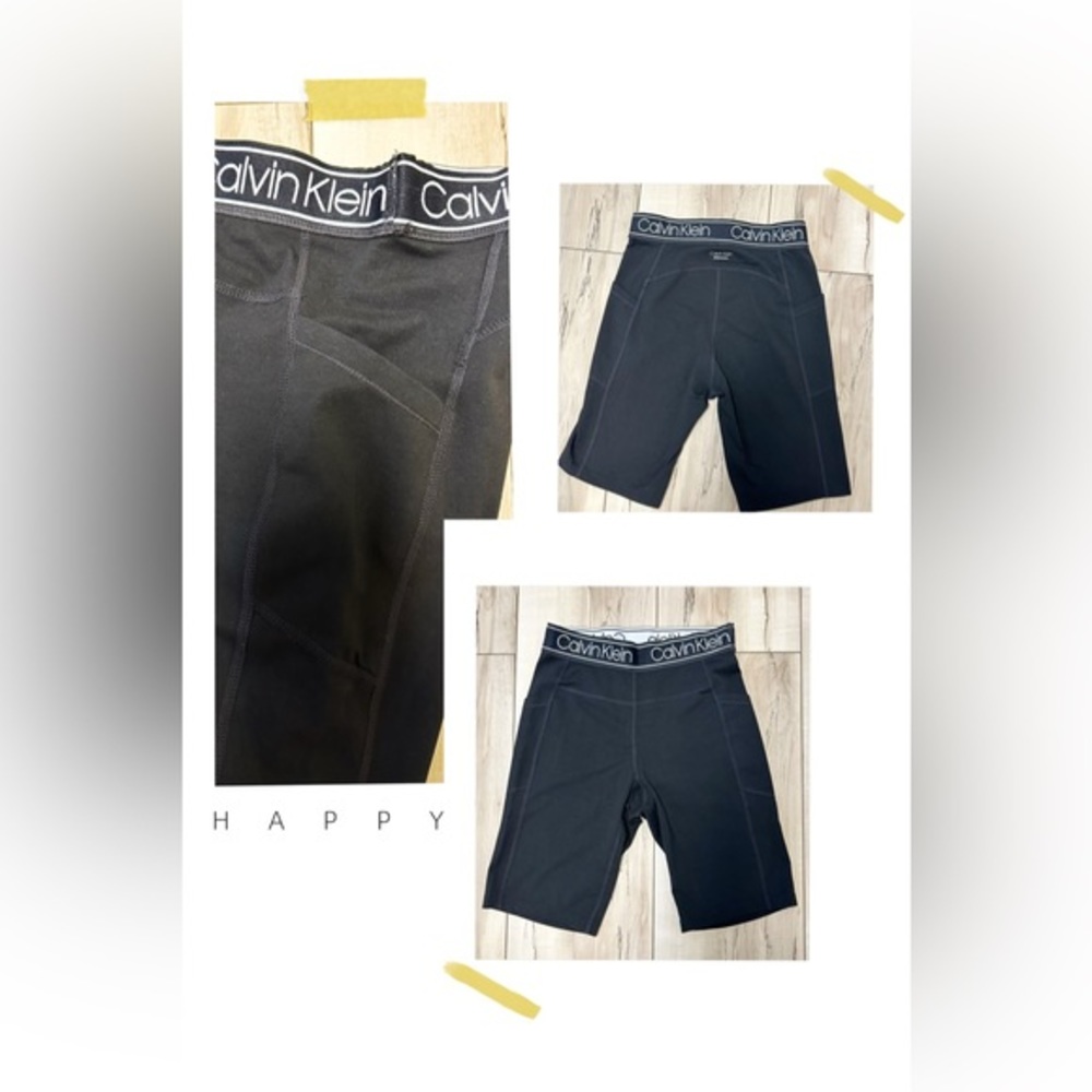Calvin Klein High-Rise Logo Bike Shorts